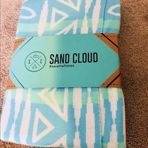 Aqua Mandala sandcloud blanket